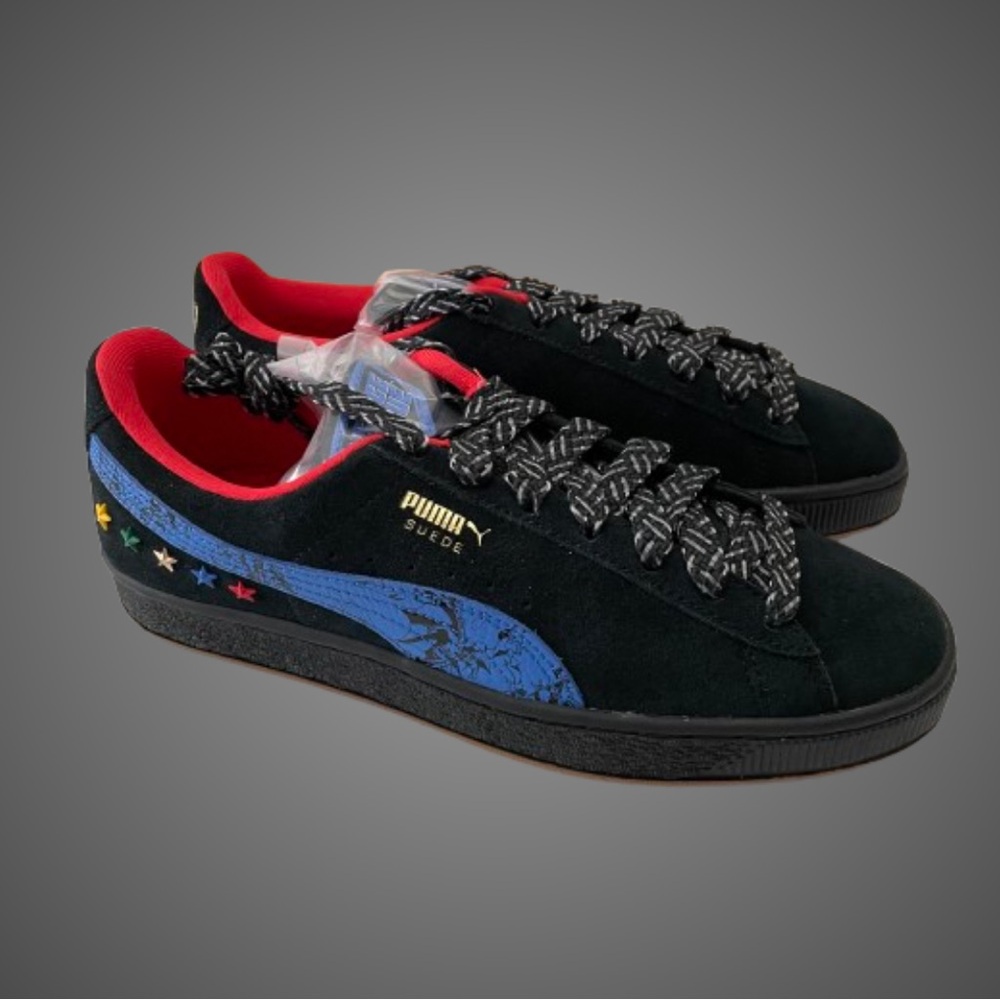 NIB Puma Suede Justice League puma black-bluemazing sz 7.5 (men)